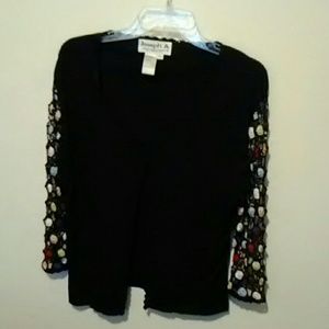Sale-Joseph A. Hand Crochet top